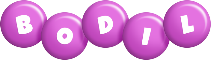 Bodil candy-purple logo