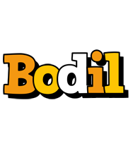 Bodil cartoon logo