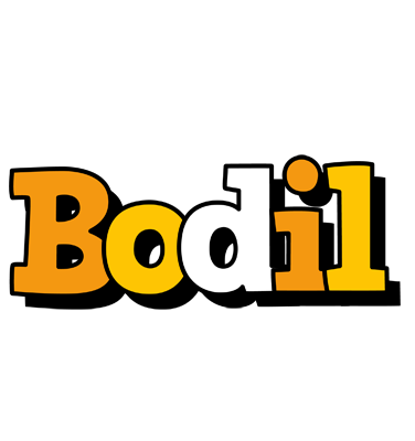Bodil cartoon logo