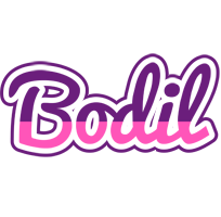 Bodil cheerful logo