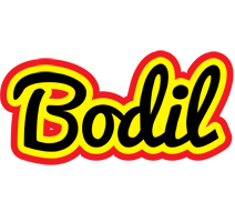 Bodil flaming logo