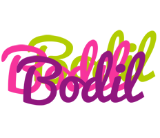 Bodil flowers logo