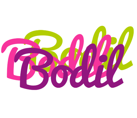 Bodil flowers logo