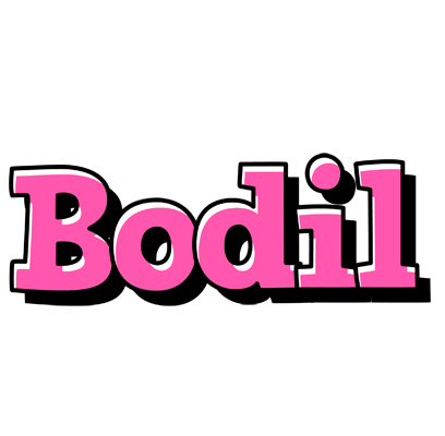Bodil girlish logo