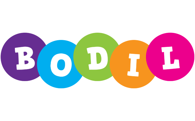 Bodil happy logo