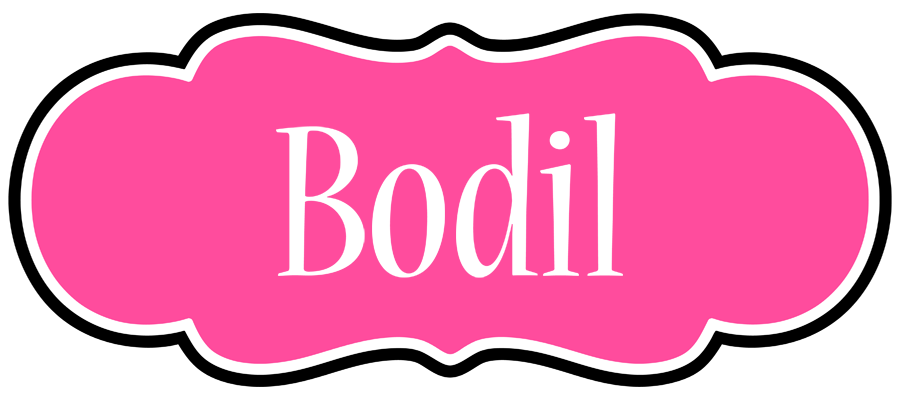 Bodil invitation logo