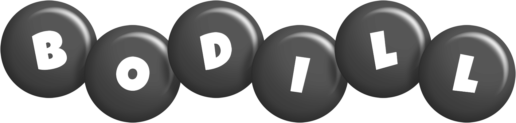 Bodill candy-black logo