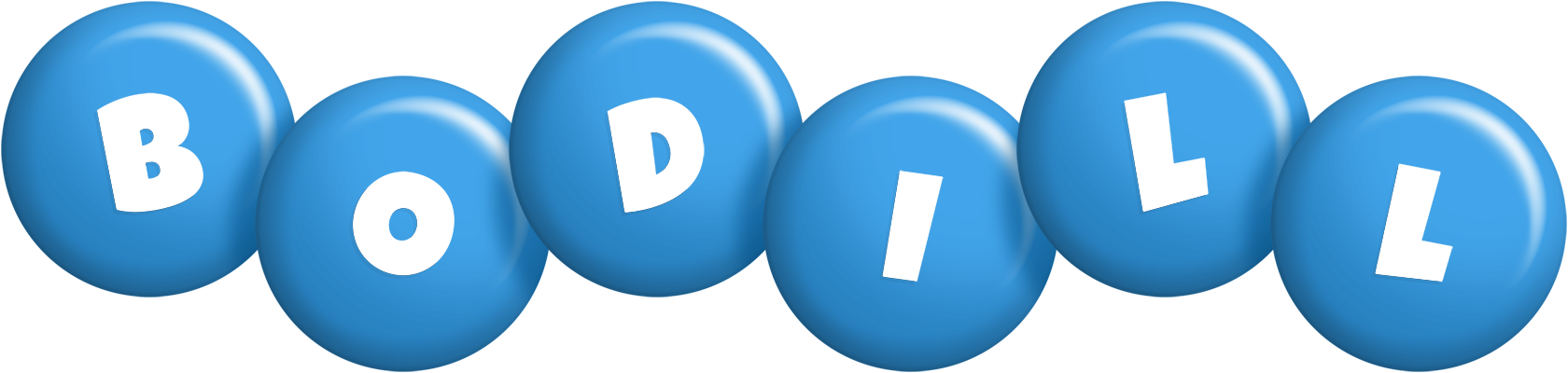 Bodill candy-blue logo