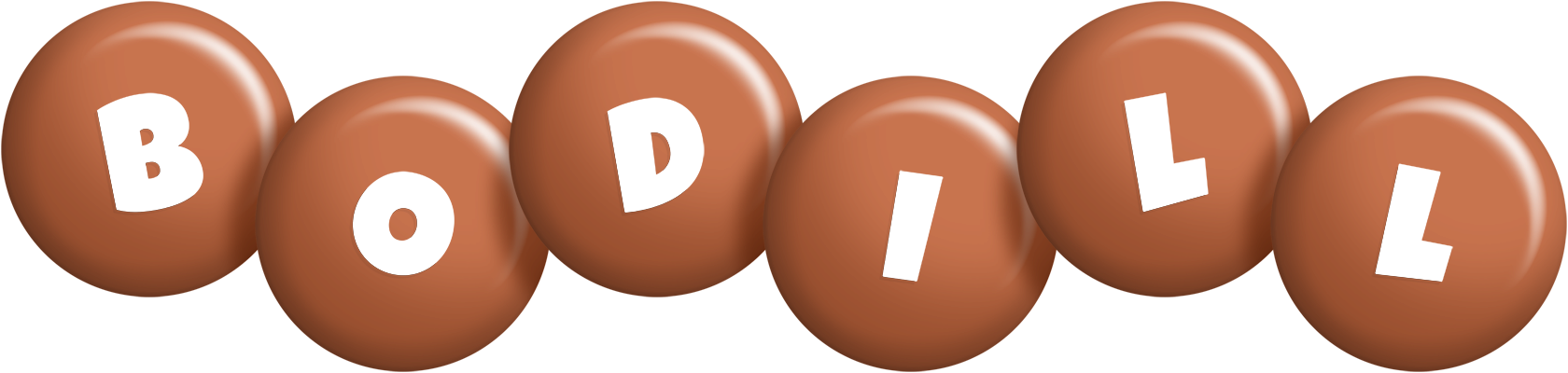 Bodill candy-brown logo