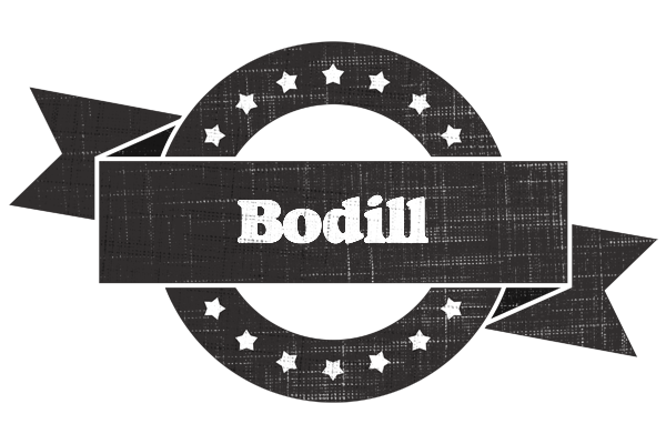 Bodill grunge logo