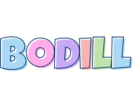 Bodill pastel logo