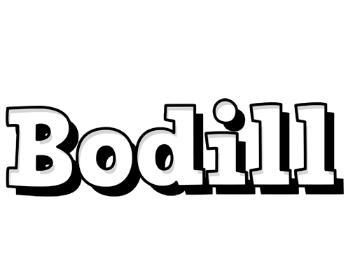 Bodill snowing logo