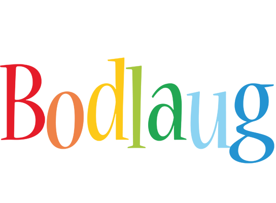 Bodlaug birthday logo