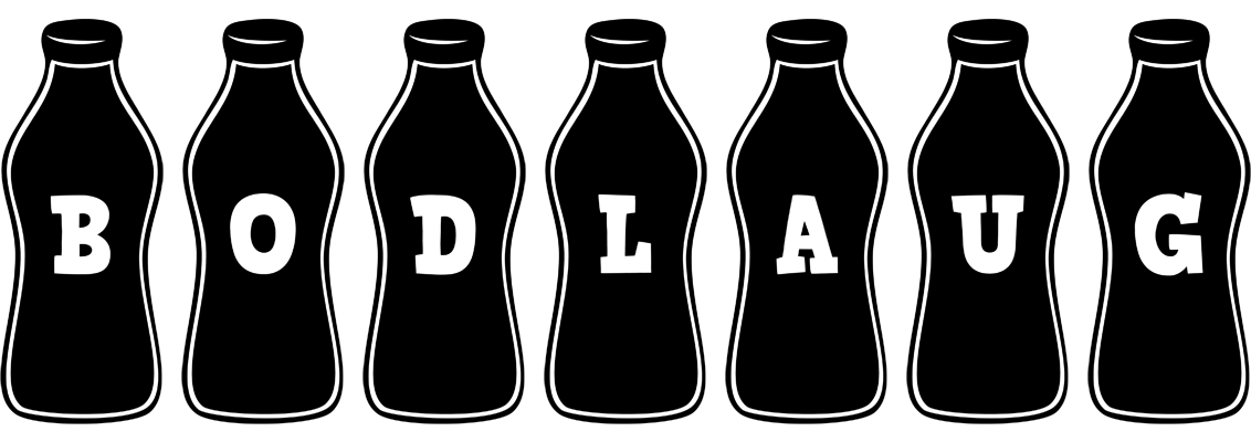 Bodlaug bottle logo