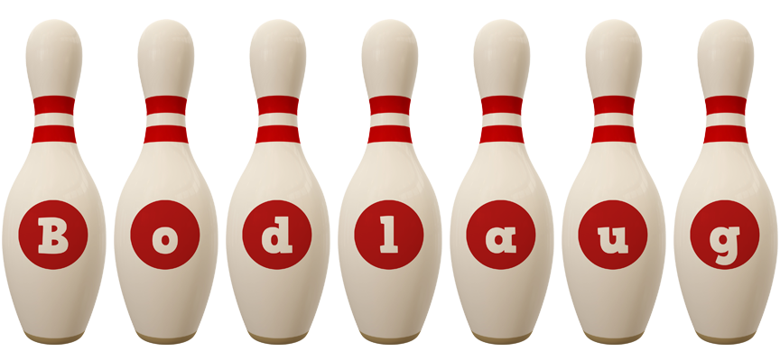 Bodlaug bowling-pin logo
