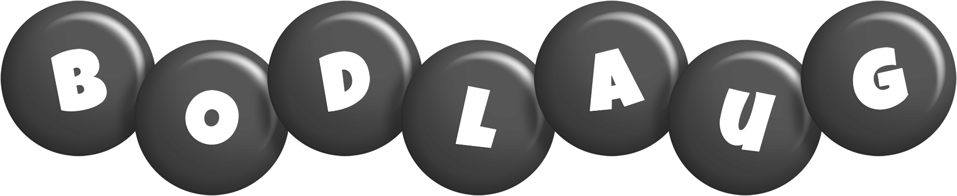 Bodlaug candy-black logo