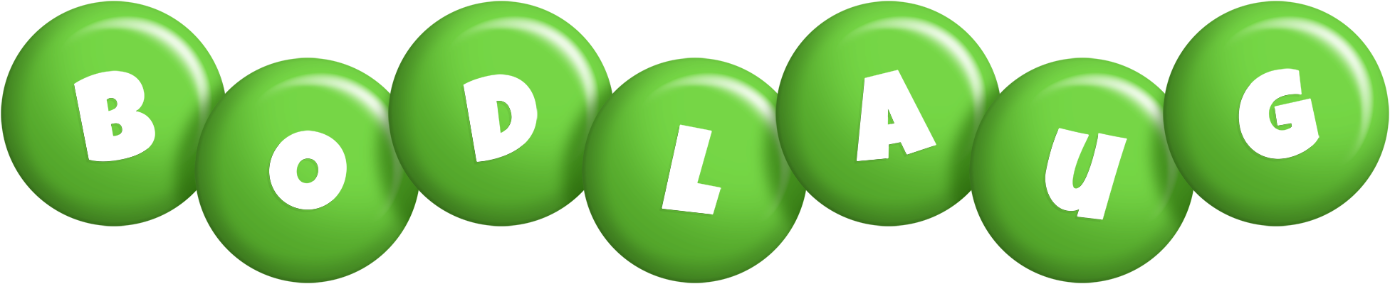 Bodlaug candy-green logo