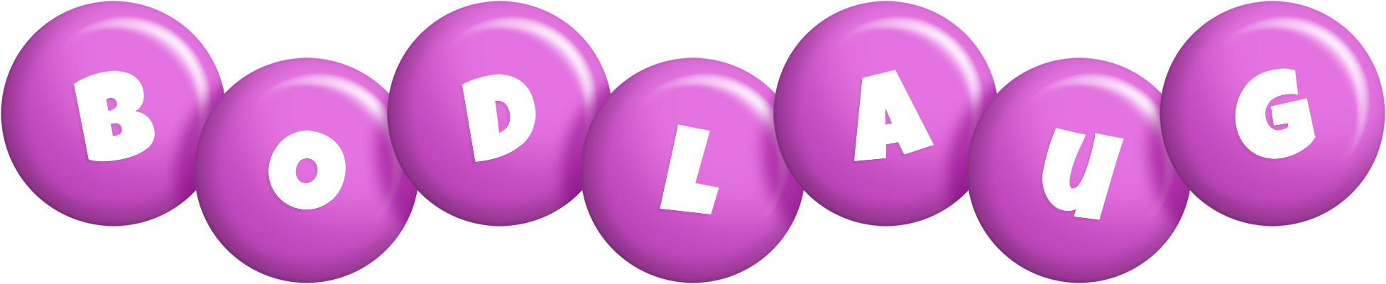 Bodlaug candy-purple logo