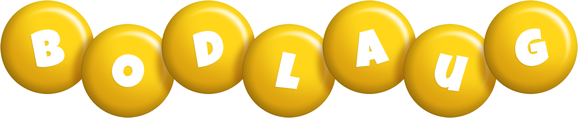 Bodlaug candy-yellow logo