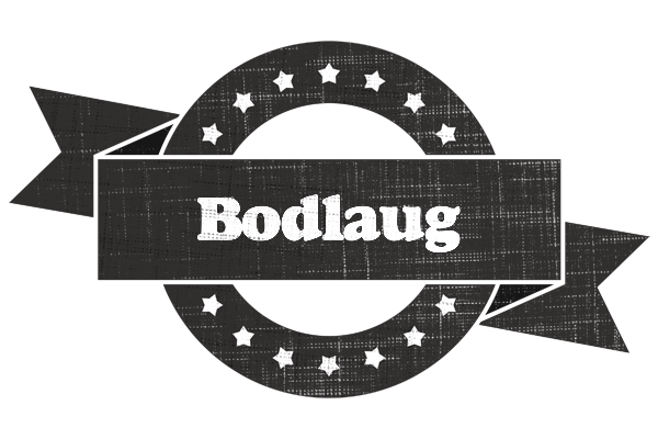 Bodlaug grunge logo