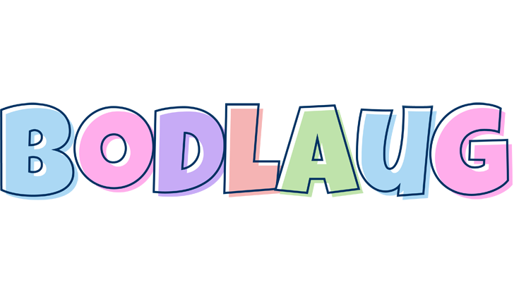 Bodlaug pastel logo