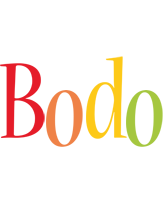 Bodo birthday logo