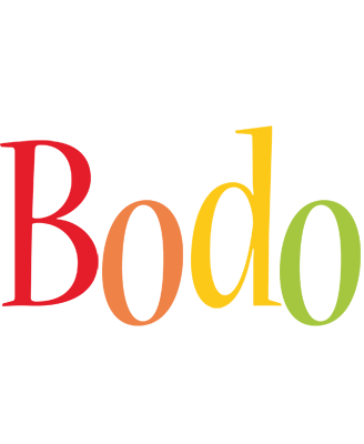 Bodo birthday logo