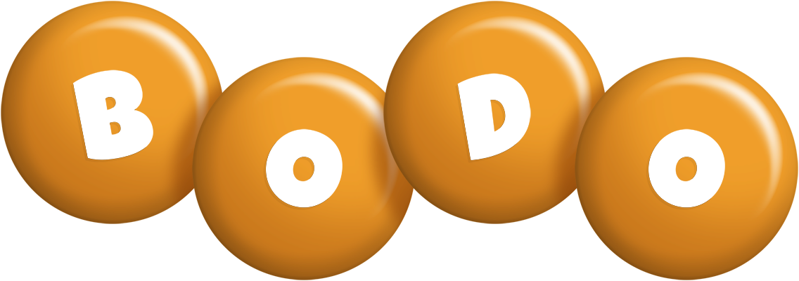 Bodo candy-orange logo