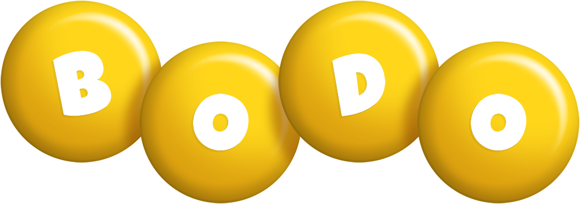 Bodo candy-yellow logo