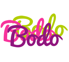 Bodo flowers logo