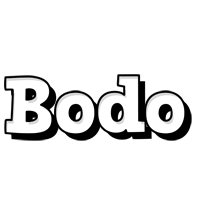 Bodo snowing logo