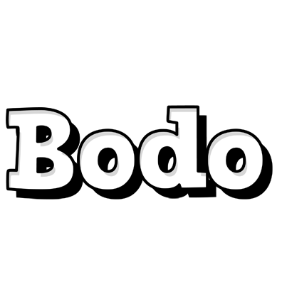 Bodo snowing logo