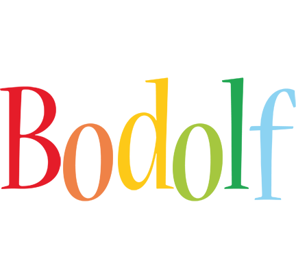 Bodolf birthday logo