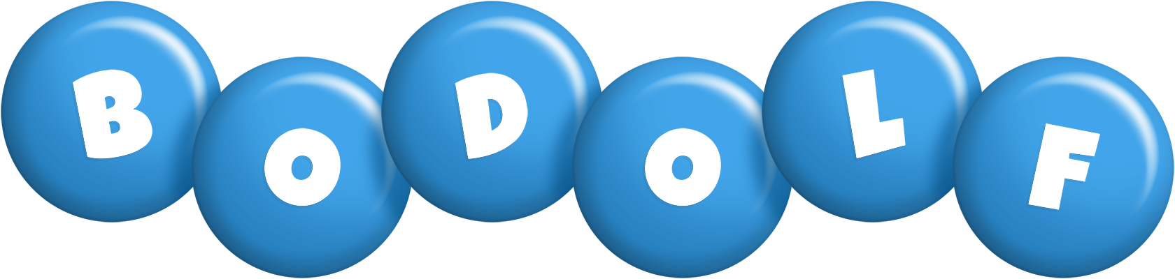 Bodolf candy-blue logo