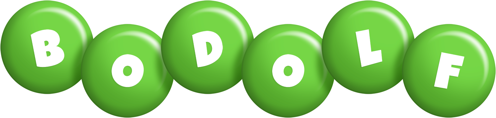 Bodolf candy-green logo