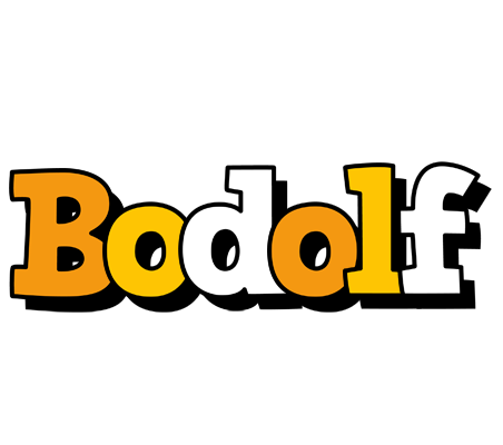 Bodolf cartoon logo