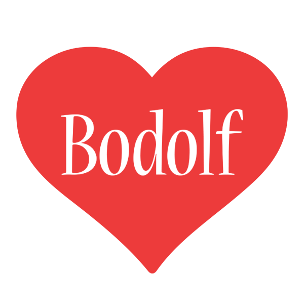 Bodolf love logo