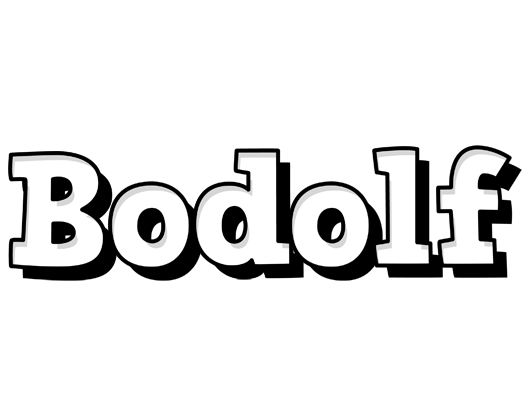 Bodolf snowing logo