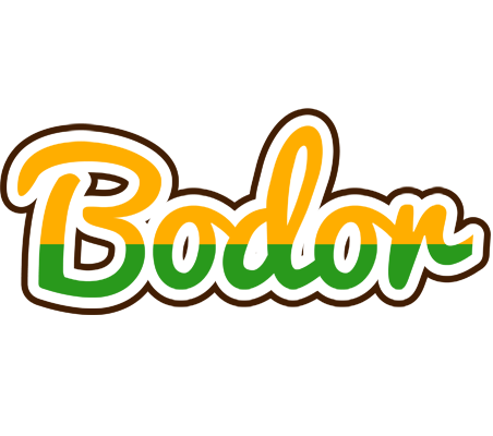Bodor banana logo