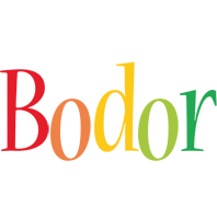 Bodor birthday logo