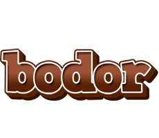 Bodor brownie logo