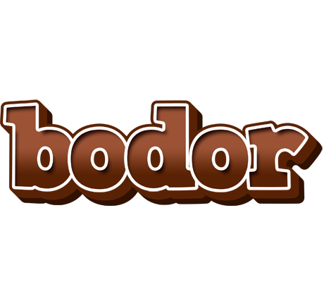 Bodor brownie logo