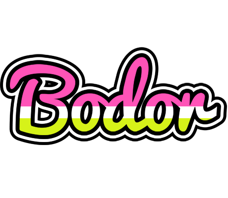 Bodor candies logo