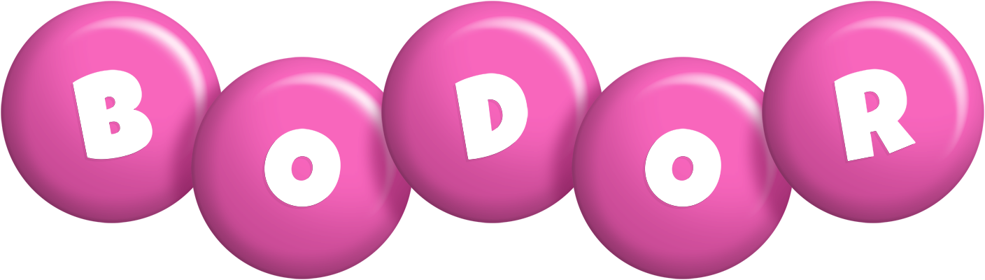 Bodor candy-pink logo