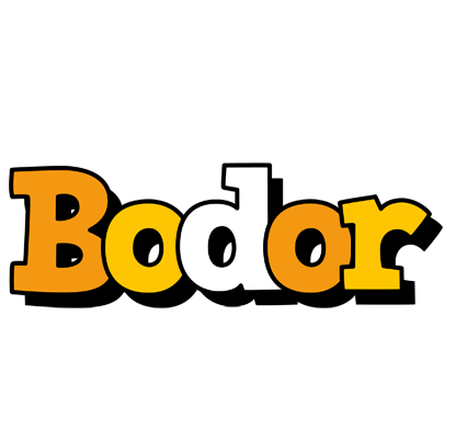 Bodor cartoon logo