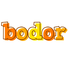 Bodor desert logo