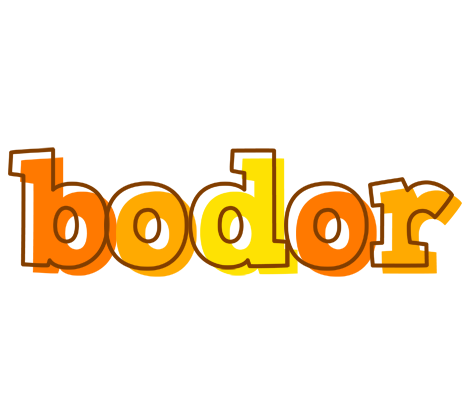 Bodor desert logo
