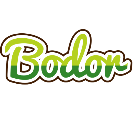 Bodor golfing logo