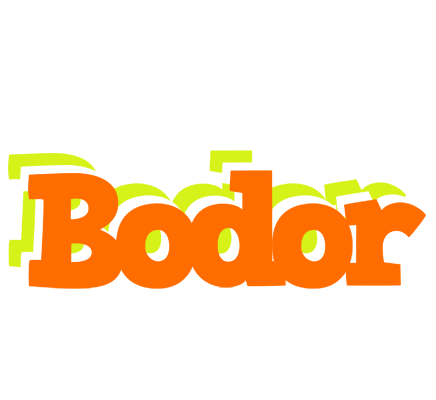 Bodor healthy logo
