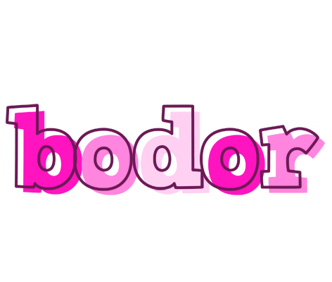 Bodor hello logo
